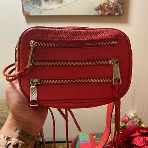 Rebecca Minkoff Cherry Red Crossbody Bag